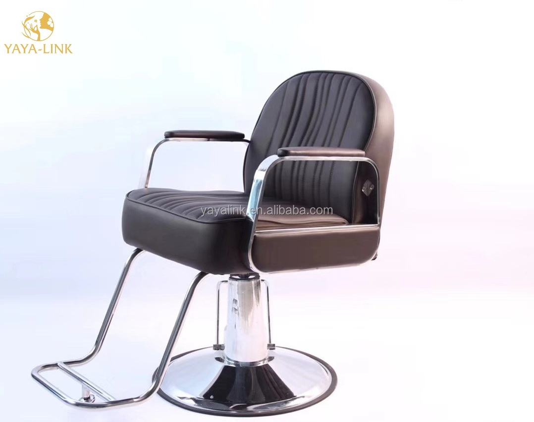 beauty salon chair on wheel salon chair with head rest hydraulic chair salon stainless steel