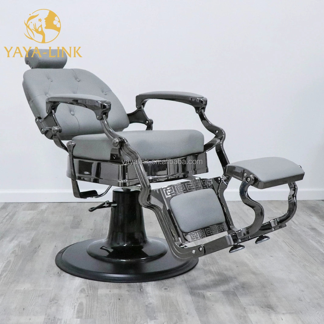 luxury styling chair salon furniture other hair salon equipment aluminum foldable barber chair