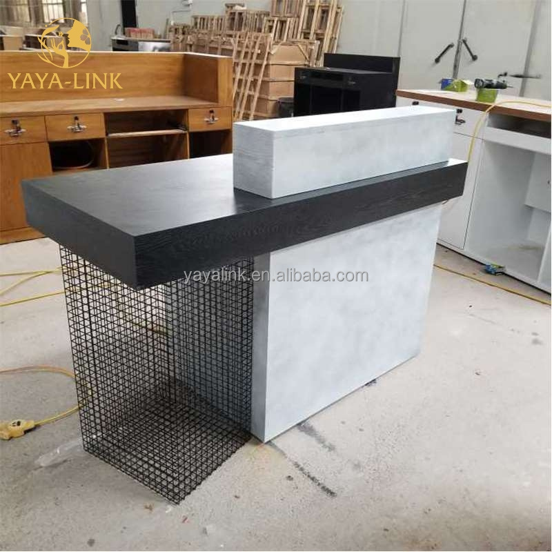 salon furniture reception desk check out counter reception desk