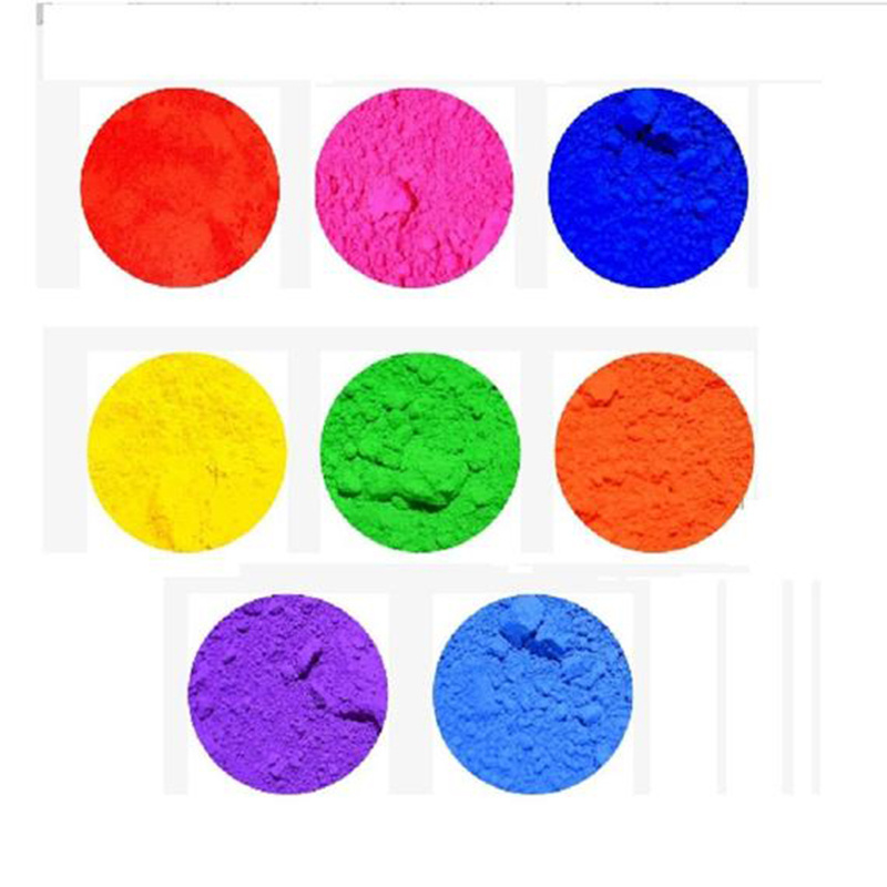 Hot Selling Nail art neon pigment powder Glow in the dark luminous Fluorescent pigment powder for textile ink and paint