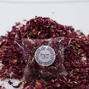 Hot confetti natural rose dried petals confetti wedding party decoration sprinkles real petals