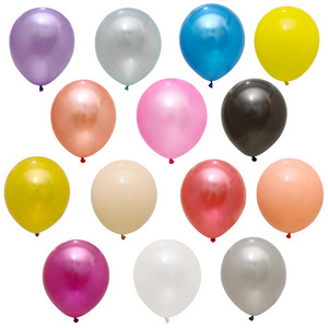 Wholesale solid color 12 inch birthday party decoration 3.2g pearlescent qualatex latex balloons