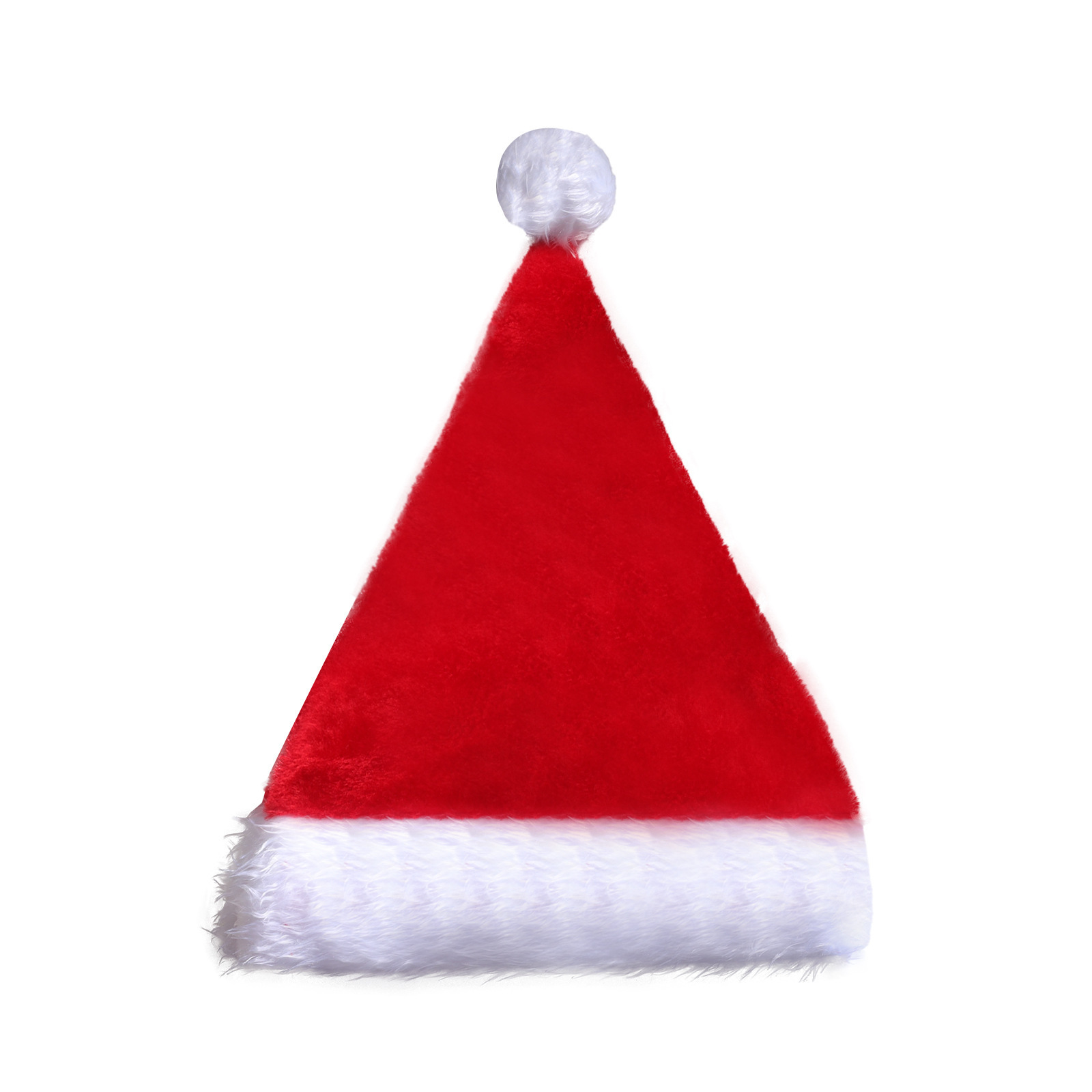 New Christmas Decoration Long Plush LED Light Christmas Hat Santa Claus Hat Christmas Supplies