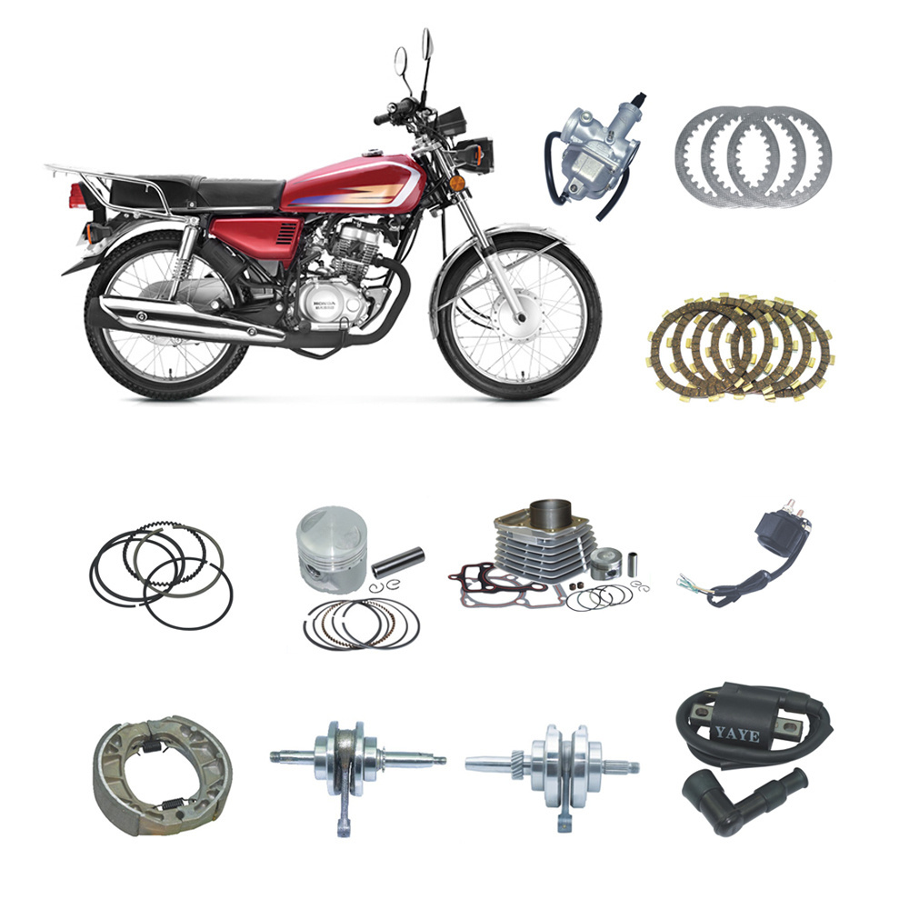 Hot Sale CG125 CG150 Complete Motorcycle Engine Spare Parts And Body Accessories For  125CC 150CC Parts Whosale