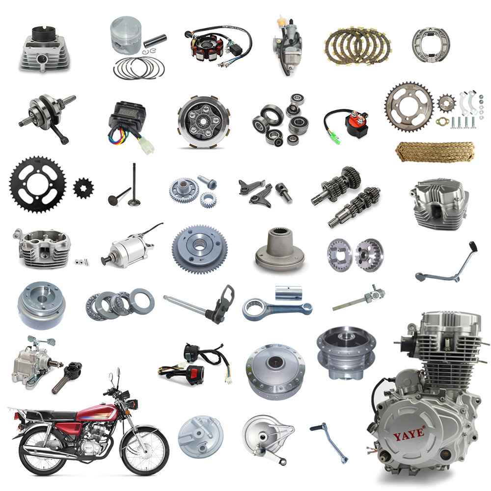 Hot Sale CG125 CG150 Complete Motorcycle Engine Spare Parts And Body Accessories For  125CC 150CC Parts Whosale