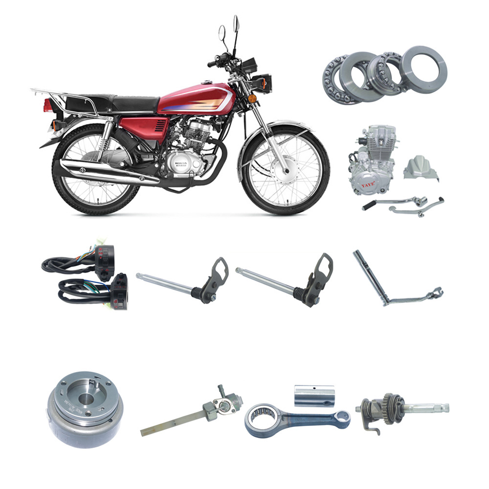 Hot Sale CG125 CG150 Complete Motorcycle Engine Spare Parts And Body Accessories For  125CC 150CC Parts Whosale