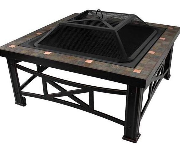 Barbecue Wood Burning Cast Iron Fireplaces Camping Ceramic BBQ Brazier Charcoal Table Fire Pit