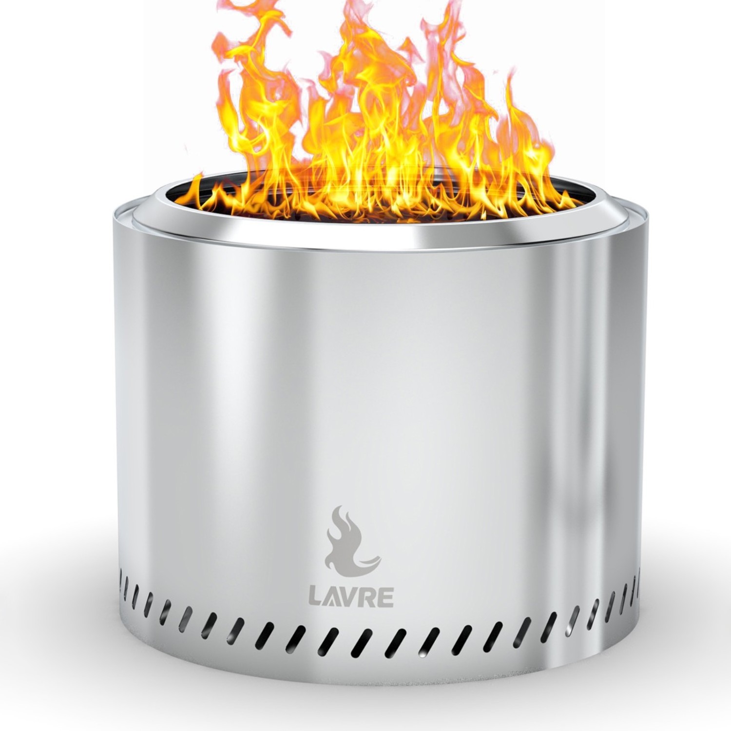 Stainless steel bonfires brazier stove smokeless charcoal camping solo fire pit portable