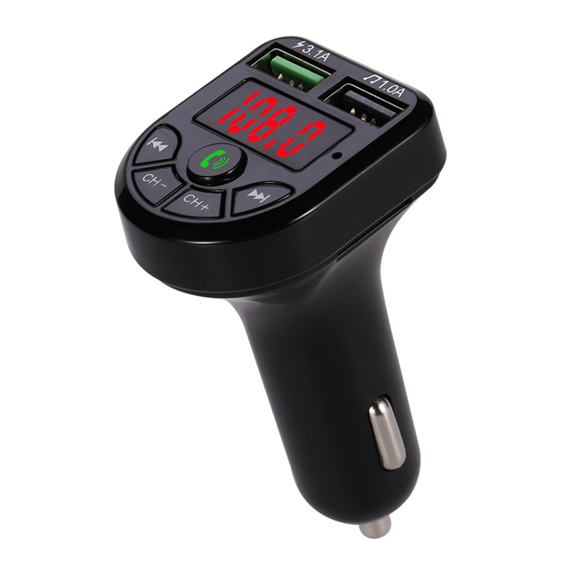 Universal E5 Car Kit MP3 Player FM Transmitter Auto AUX Wireless Car Modulator Radio USB Car Charger Remote Control