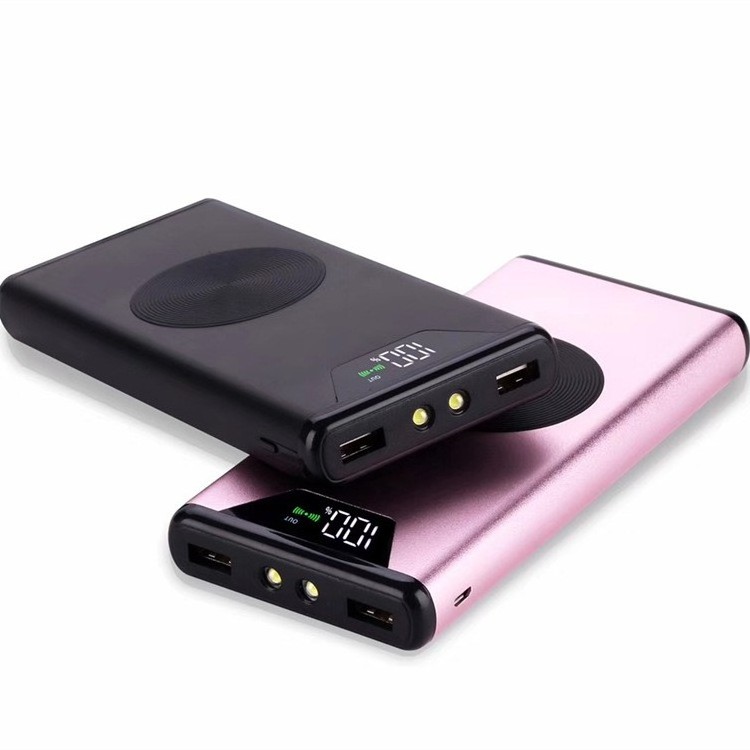 Solar Charger 30000mah External Battery 2 USB LED Powerbank Portable Mobile phone Solar Power Banks