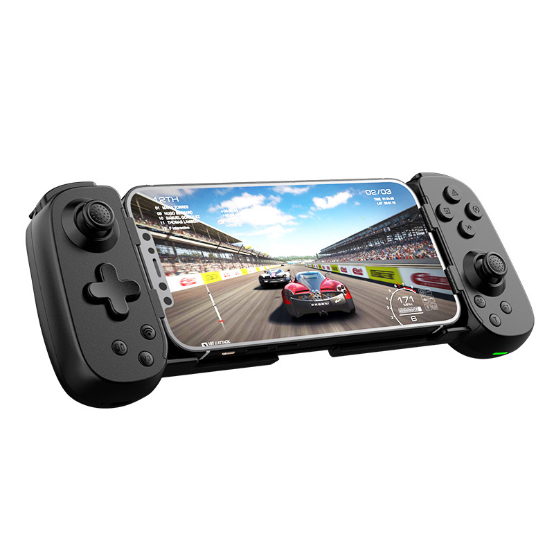 New Arrival D6 Six Axis Bluetooth Portable Gamepad Toystick Wireless Game Controller For Iphone Android PC  Win7