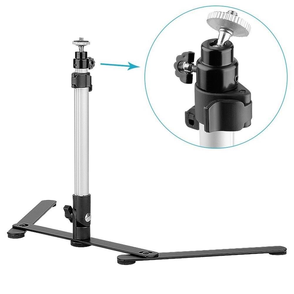 Mobile Phone Overhead Stand Tripod Desktop Micro Class Live Selfie LED Fill Light Tripods Photo Video Overhead Tripod