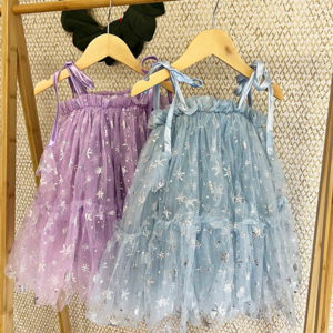 toddler girls dresses snowflake tulle snowflake tie dress flower girl smash cake dress