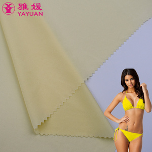 Ultra thin glossy 87 nylon 13 spandex tank top panties underwear swimwear polyamide elastane fabric nylon spandex fabric