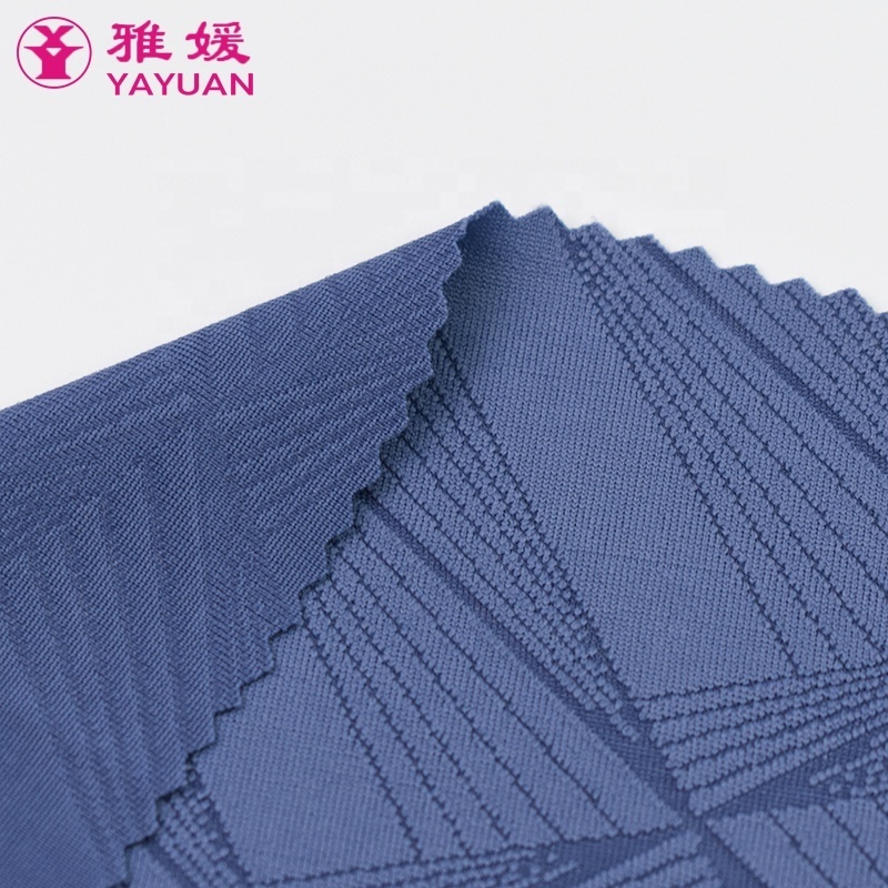 Low MOQ knitting jacquard fabric 80% Nylon 20% Spandex yoga sportswear fabric nylon spandex fabric