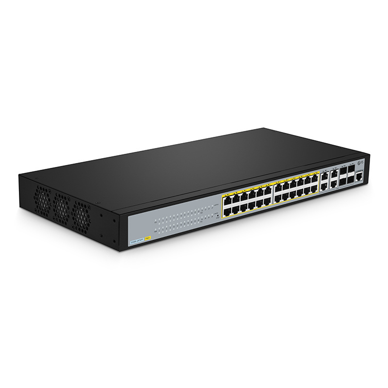 8 10/100Mbps Port Poe Switch with 2 Gigabit Uplink Port Al Poe Switch for CCTV media converter fiber optical