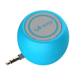 3.5mm Jack Aux Audio Plug-in Mini  Portable speaker A5 mini  outdoor Mini coin size  speaker for mobile computer