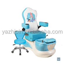 Spa kids salon pedicure chair safe portable beauty massage relaxing foot wash chair for children