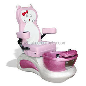 Spa kids salon pedicure chair safe portable beauty massage relaxing foot wash chair for children