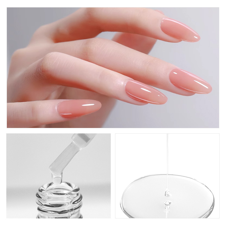 2024 New Trends High Quality 15ml Functional Nail Gel Matte Base Gel Nail Polish for Professional Nail Salon