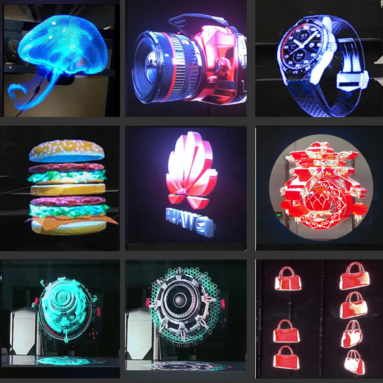 Hologram Projector 3D Holographic Projection Holographic Display 3D Hologram Holographic Fan