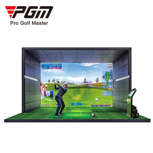 PGM MNQ002 home golf simulator launch monitor system full swing indoor golf simulator