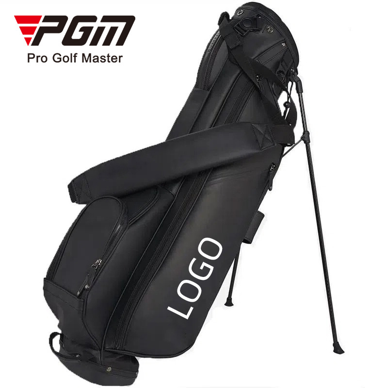 PGM QB0323 wholesale Men's Ultra-Lightweight Walking Golf Bag Durable Microfiber Leather Lightweight Golf Sunday Stand Bag