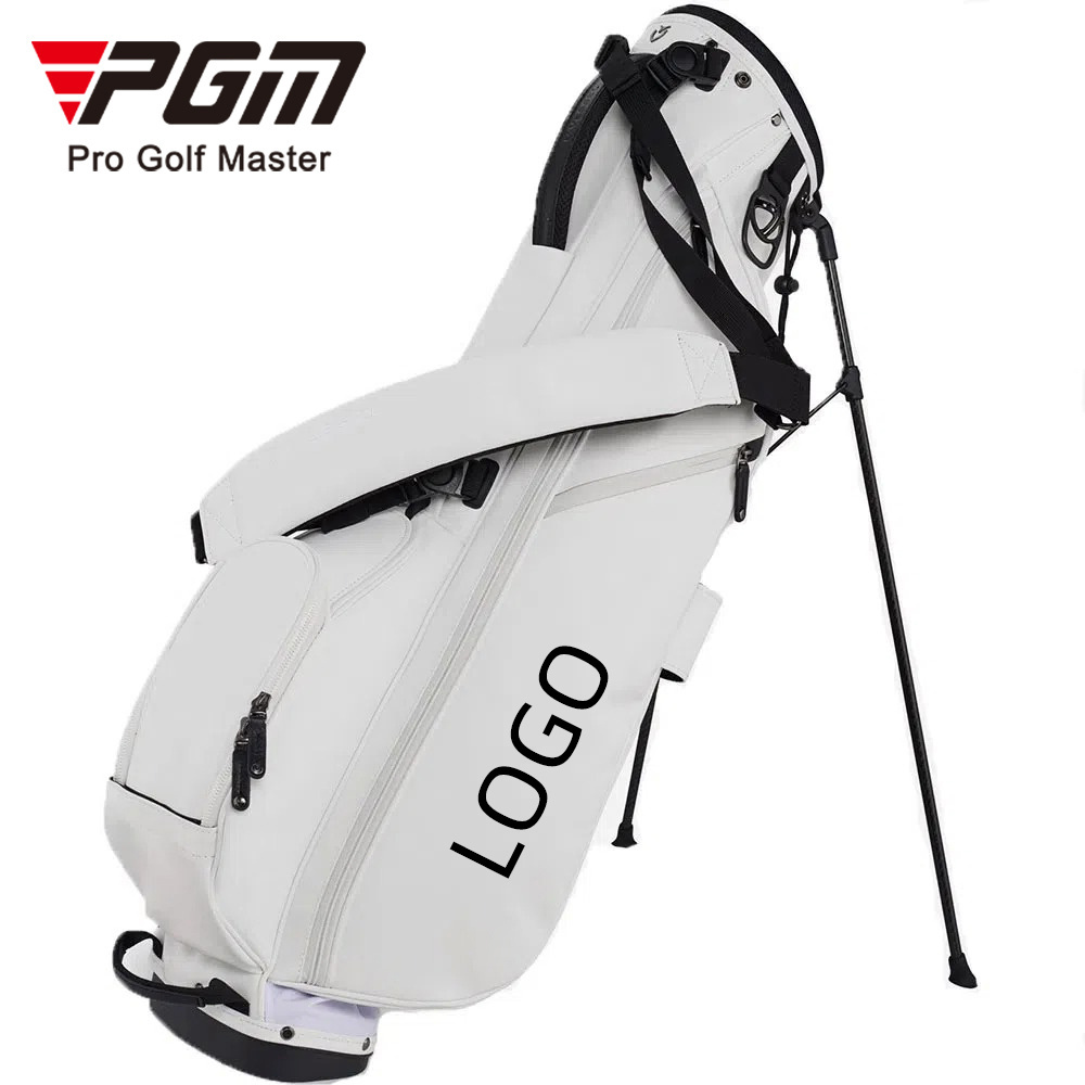 PGM QB0323 wholesale Men's Ultra-Lightweight Walking Golf Bag Durable Microfiber Leather Lightweight Golf Sunday Stand Bag