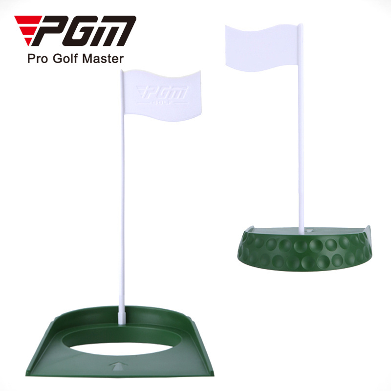 PGM DB013 plastic golf hole cup indoor practice putting green flags and cups