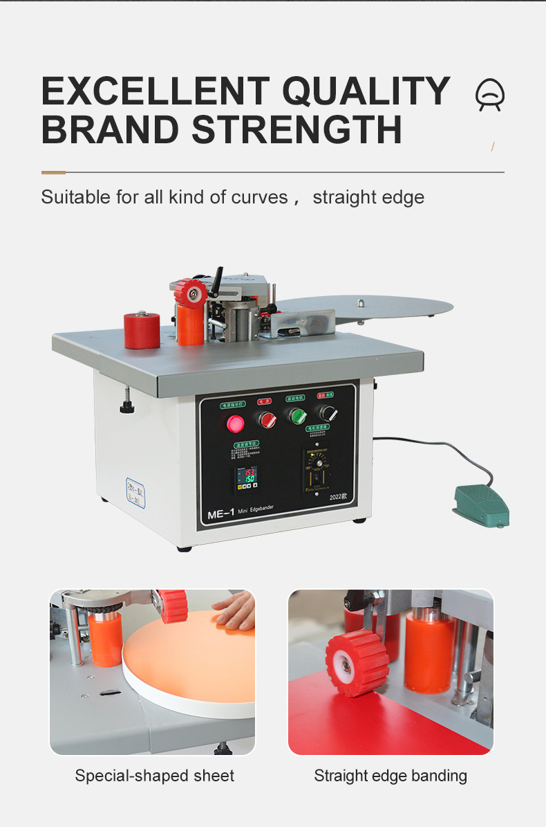 manual edge bander mini edge banding machine curve edge banding machine