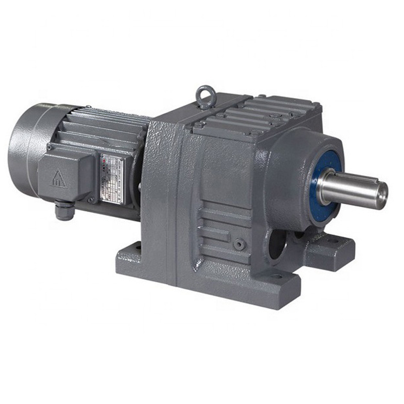 High density Helical Gear Box R Series Helical Gear Speed Reducer Helical Inline Gearbox R Series Gear Motor