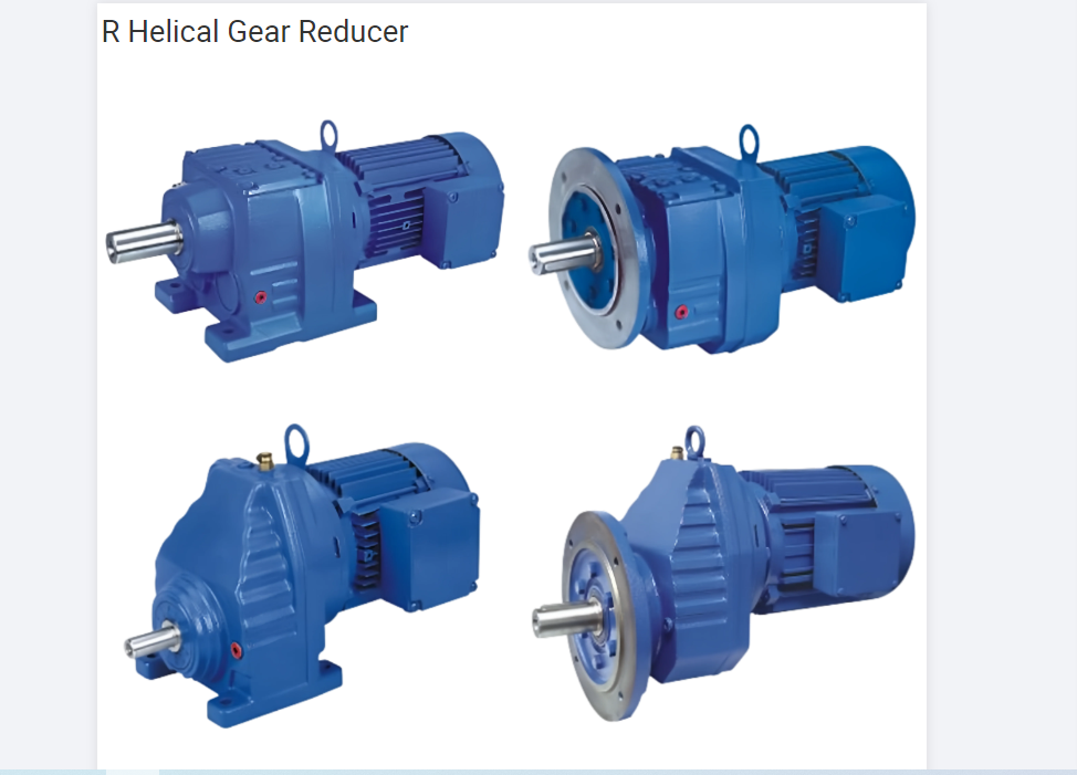 R series Speed Reducer Coaxial Helical Inline Gearbox