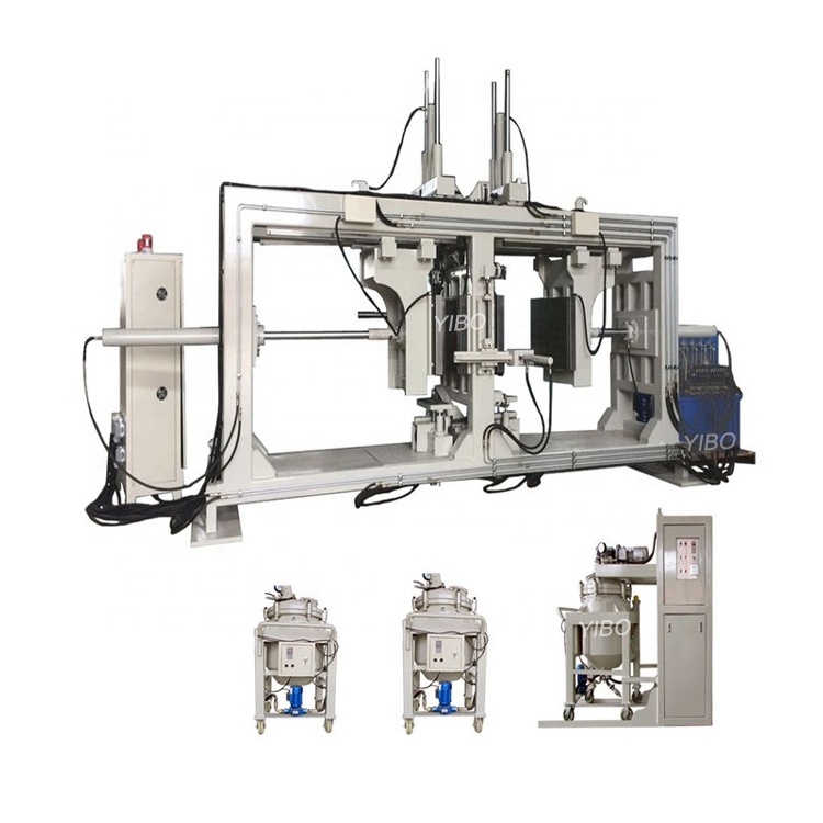 double Work Stations  Automatic Epoxy Resin injection molding Machine  for bushing,  spout, CT,