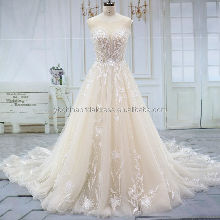 High quality manufacture wedding dress ball gown bridal