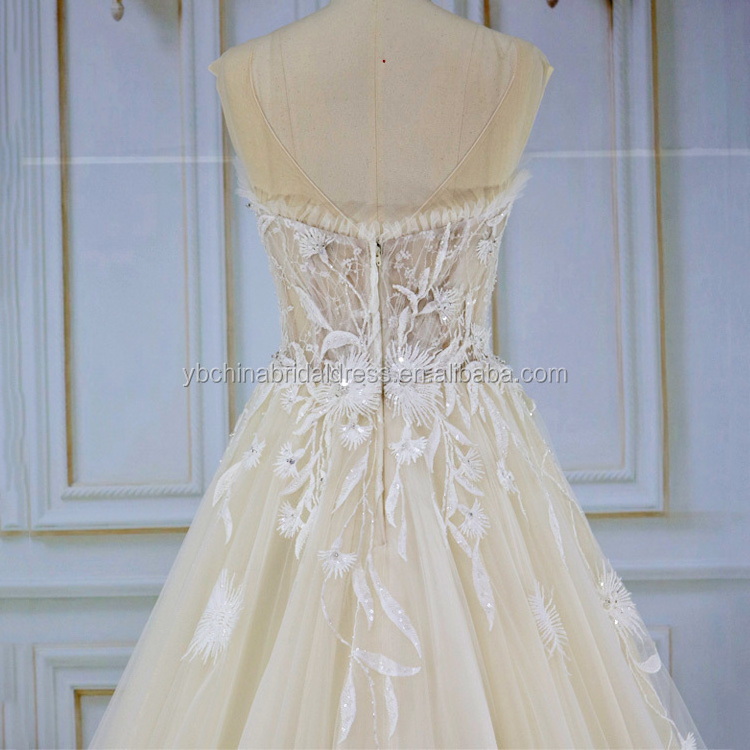 High quality manufacture wedding dress ball gown bridal