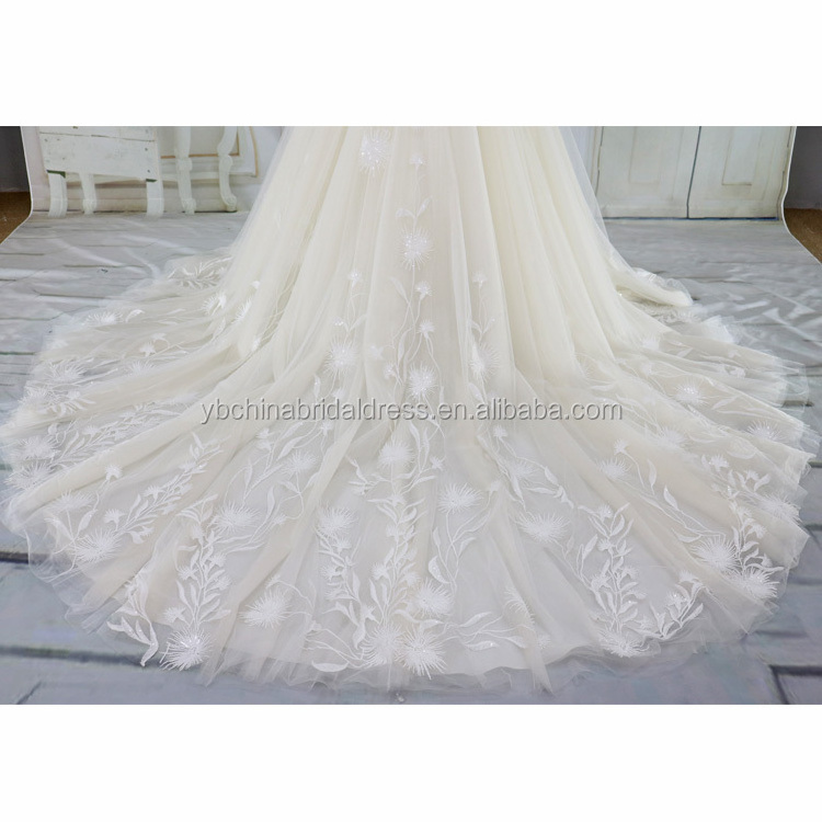 High quality manufacture wedding dress ball gown bridal