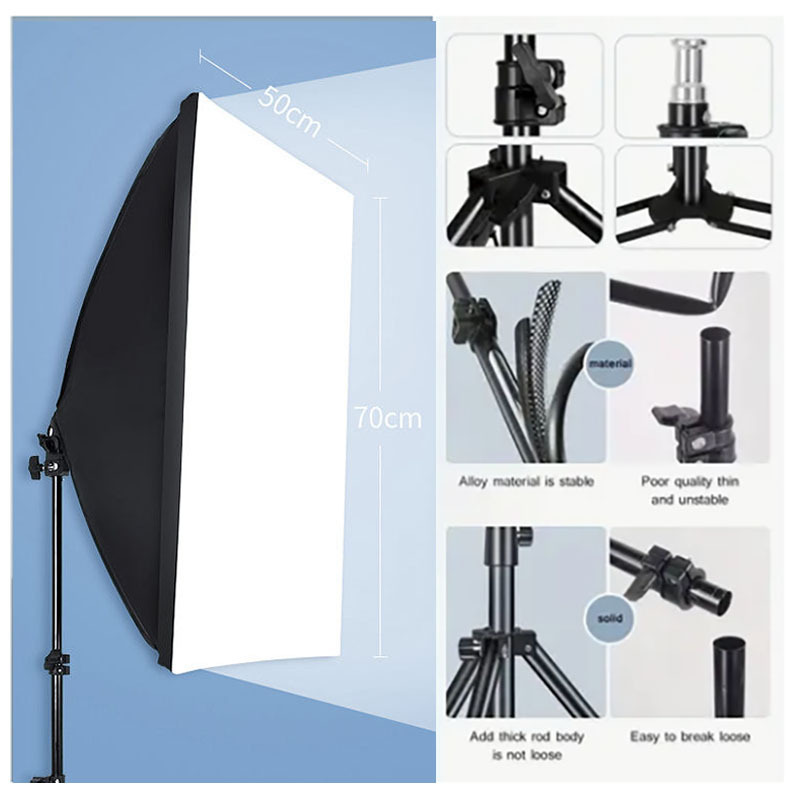 50*70 Softbox 3*3m 33inch Umbrella 5-in-1 Reflector Photo Video Studio Kit Softbox & Lighting Accessory