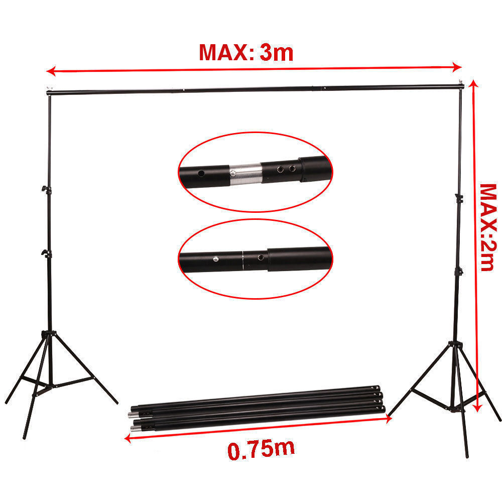 Wholesale Photo Studio Accessories Backdrops Stand System Umbrella and Reflector Photography Light Kit Set