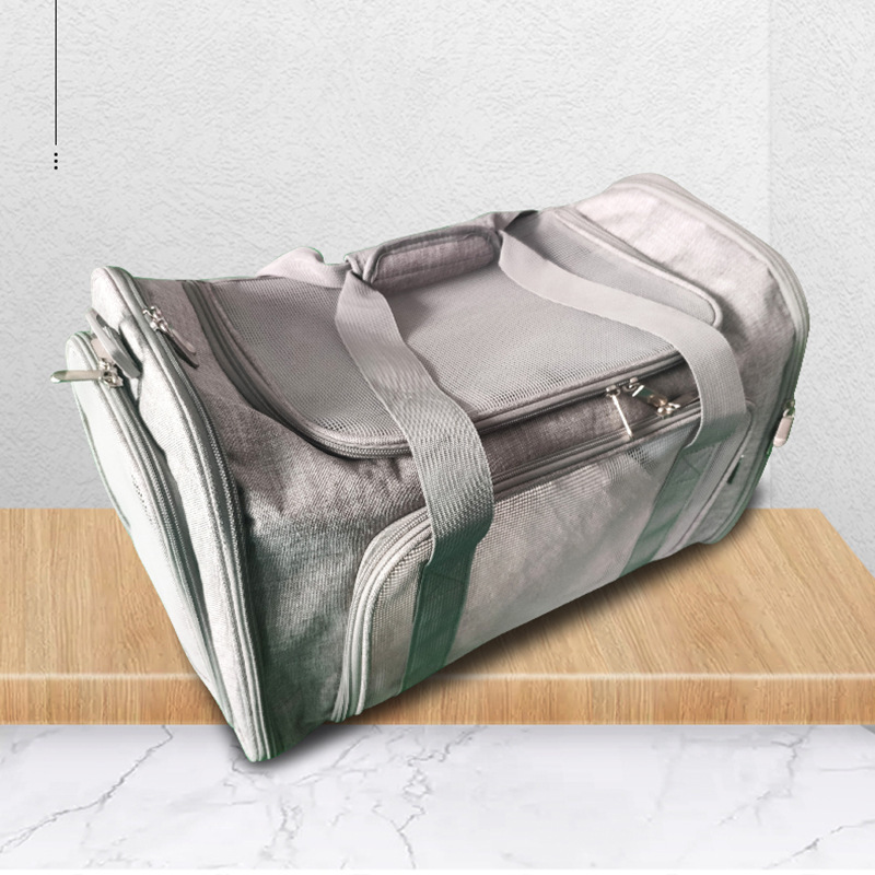 Ybgai Foldable Outing Breathable Portable Backpack Cat Bag Suitcase Bag Dog Travel Car Pet Bag