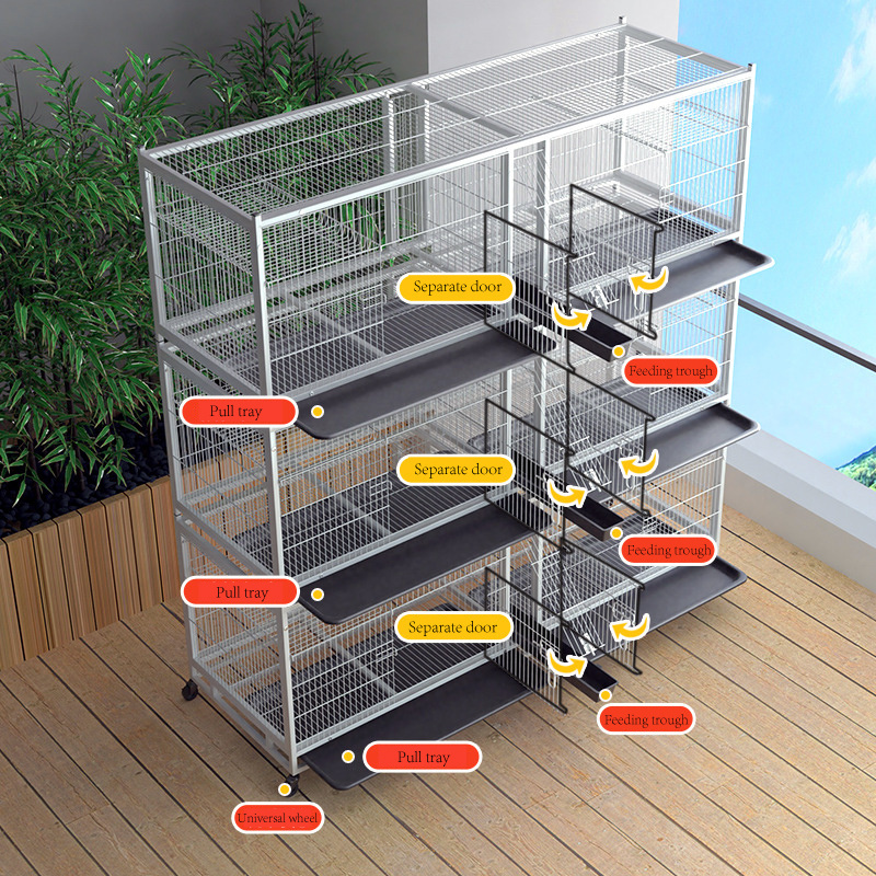 Large Bird Cage For Sale Multilayer Movable Splice Gentoo Parrot Special Big Bird Cage