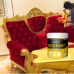 Kinno Wholesale Gold Chrome Powder Coating Gold Paint For Metal