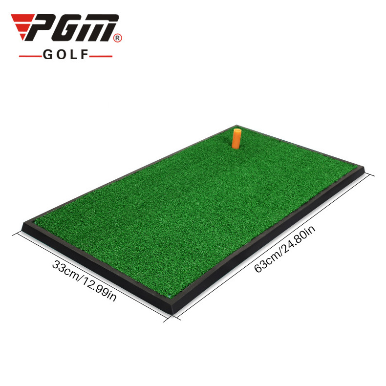 PGM mini practice golf hitting mat swing golf mat with rubber base