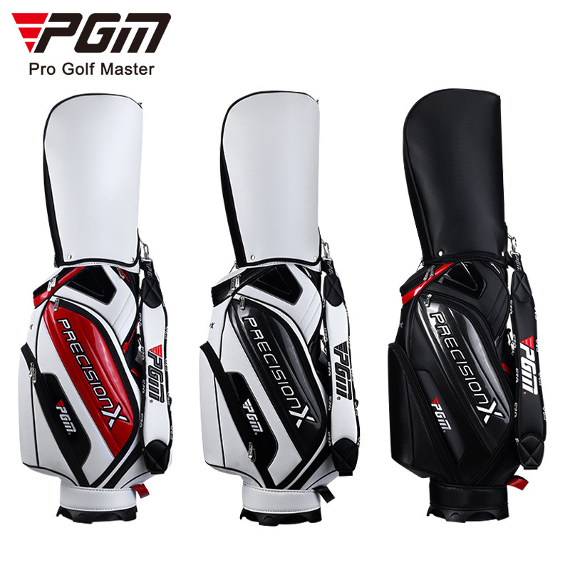 PGM Wholesale Durable Golf Staff Bag Custom LOGO Standard PU Waterproof Golf Bag