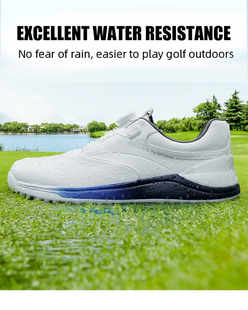 PGM XZ324 golf shoes manufacturer men anti-slip knob laces golf shoes waterproof golf shoes