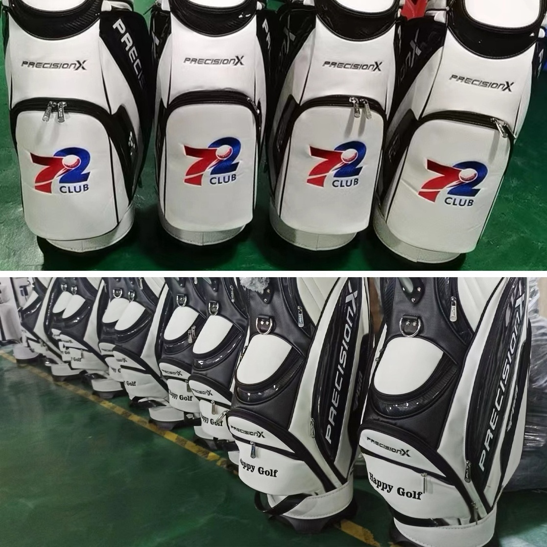 PGM Wholesale Durable Golf Staff Bag Custom LOGO Standard PU Waterproof Golf Bag