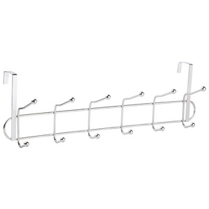 Door Wall Hanging Wrought Iron Storage Shelf Hanger Clothes Hook Wrought Iron Coat Rack Hooks