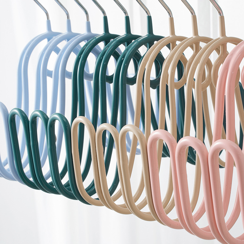 New Style Load-bearing Hook For Slippers PVC metal Shoes Hanger Multi-Purpose Semicircle Belt Hanger Racks