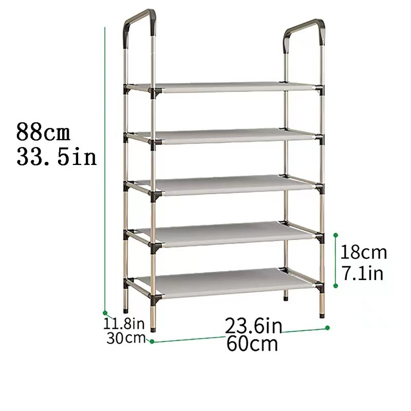 Fashional  Multi-layer Adjustable  non-woven  Shoe racks For for Closet, Entryway,Garage, Bedroom, Cloakroom