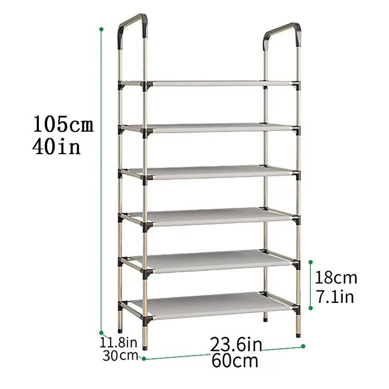 Fashional  Multi-layer Adjustable  non-woven  Shoe racks For for Closet, Entryway,Garage, Bedroom, Cloakroom