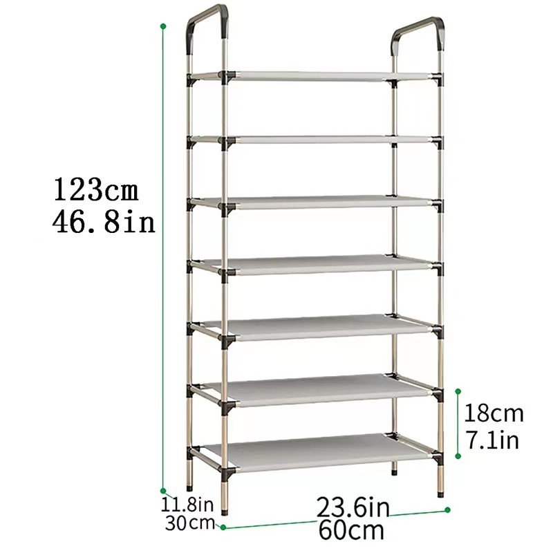 Fashional  Multi-layer Adjustable  non-woven  Shoe racks For for Closet, Entryway,Garage, Bedroom, Cloakroom